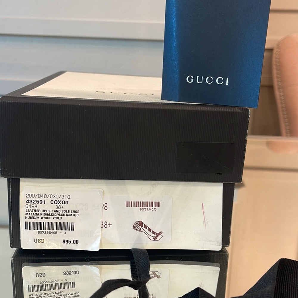 Gucci ballet flat studded AMAZING - Picture 7 of 8